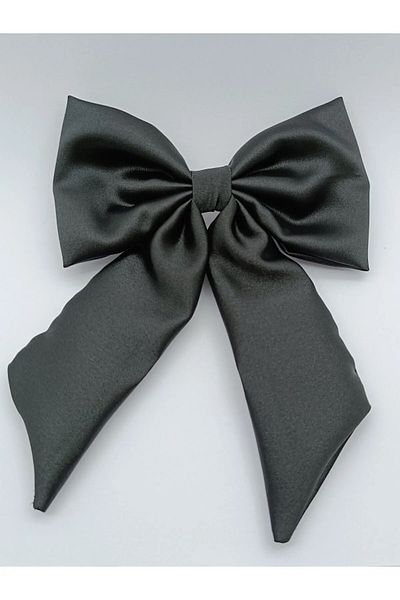 BEİLYS COSMETİCS & ACCESSORY Cataramă automată cu fundă și panglică din satin - Clip franceză