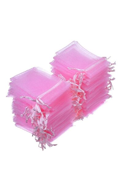 7Renk Hediyelik Tül Kese 7x9 Cm,badem Şekeri Kesesi,minik Tül Kese,25 Adet Pe...