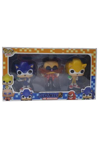 BilfolD مجموعة شخصيات بوب سونيك مكونة من 3 قطع CLZ505