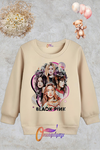 oneagılyazı Hanorac pentru copii cu imprimeu cu decolteu