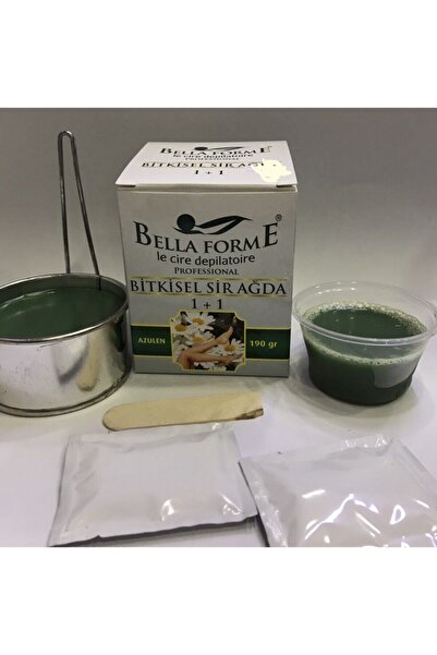 BELLA FORME 1 1 Cezveli Yedekli Bitkisel Sir Ağda Azulen