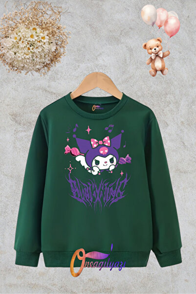 oneagılyazı Crew Neck Printed Children's Sweatshirt