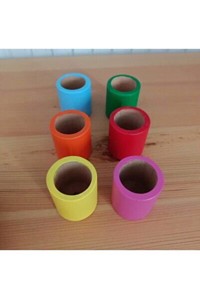 kikadu Montessori Peg Matching Set - 3-Piece Game