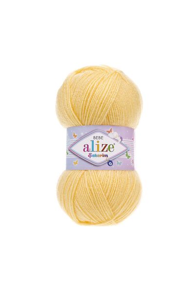 Alize حياكة أطفال من Yellow Candy - خيوط مفتوحة، موديل 187