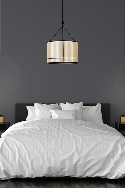 Lumexx Violet Black 15-3 Pendant Lamp with Lampshade