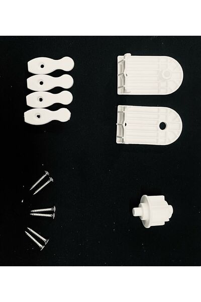 Kidmex Stor Zebra Perde Dişi, Erkek Ayak , Boru Sonu Ve Çıta Mil Aparatı