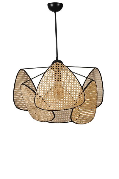 Lumexx HERA 6-Piece Rattan Chandelier Set