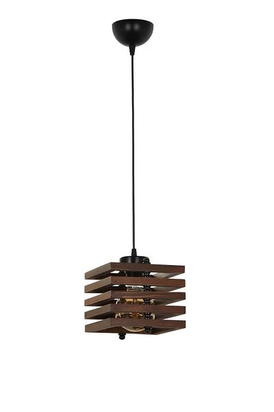 Lumexx Wooden Walnut Pendant Lamp - Cara