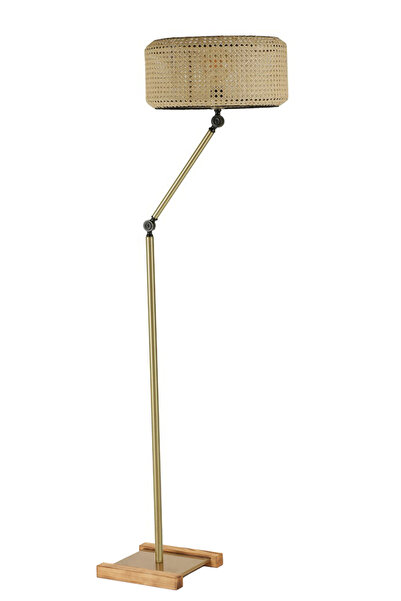 Lumexx Milas Eskitme Lambader Silindir Rattan Abajurlu