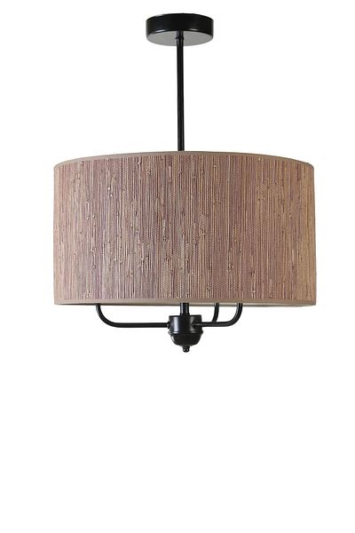 Lumexx BAMBU 04 - 3-Piece Pendant Chandelier Set with Lampshade
