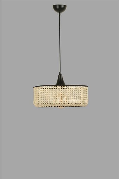 Lumexx Zack Single Rattan Pendant Lamp Fabs - Stylish and Comfortable