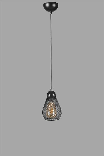 Lumexx Black Bulb Single Pendant Lamp