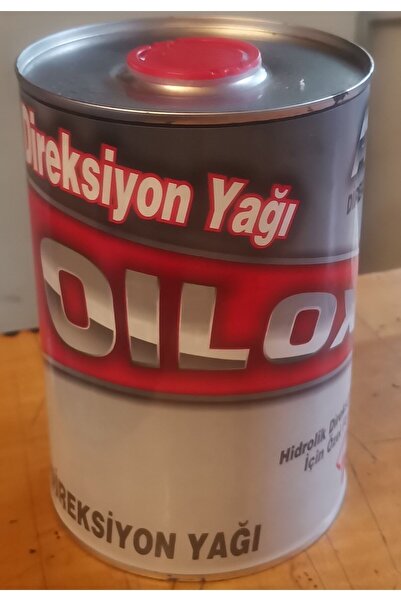 OİLOX New Yeni Model Atf Hidrolik Kırmızı Direksiyon Yağı Teneke 900 ml Ü.t 2023