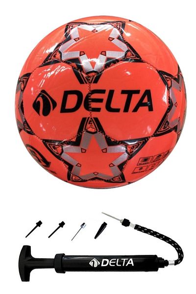 Delta كرة قدم مخيطة مقاس 5 من Stapler + مضخة كرة