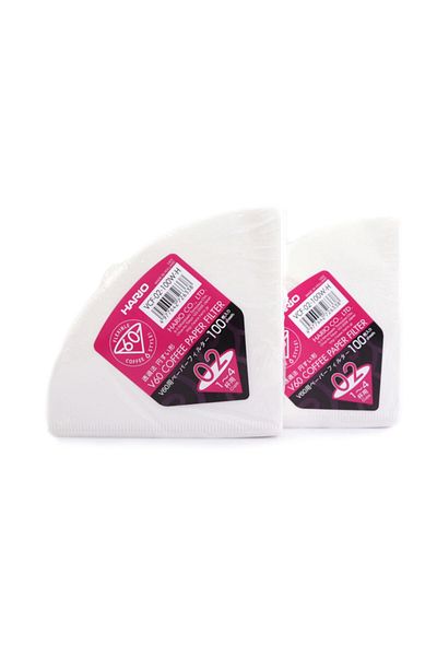 Hario V60 02 Filter Coffee Brewing Paper 2 Packs 2x100 (made In Holland)