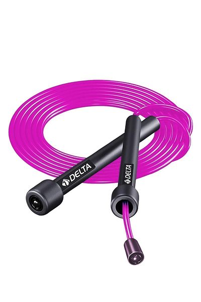 Delta Purple Length Adjustable Deluxe Jump Rope