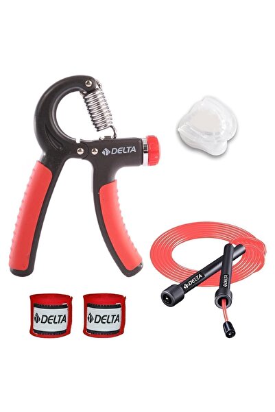 Delta 2 Adet Boks Kickbox Muay Thai Sanda El Bandajı Boks Dişliği 5-60 Kg Ser...