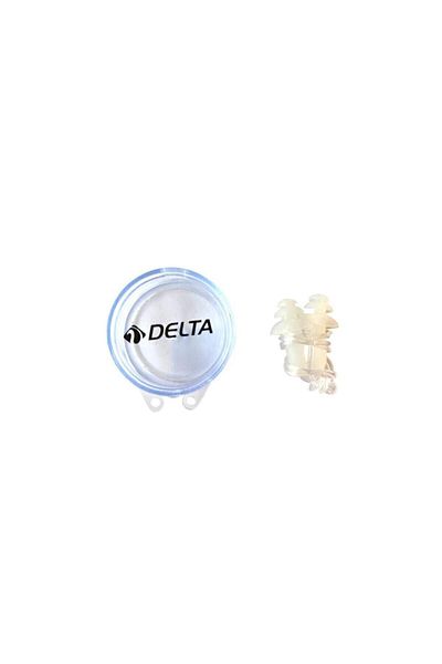 Delta Ergo Silicone Transparent Earplugs