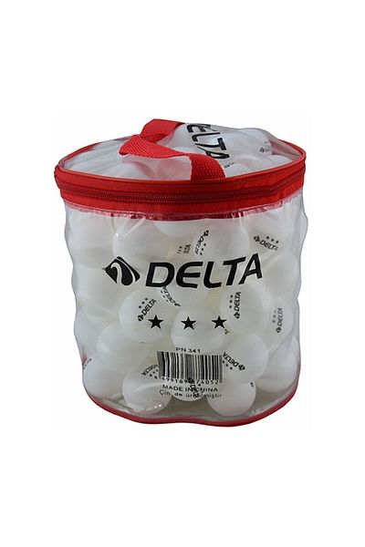 Delta 100 Table Tennis Pompom Balls with Bag
