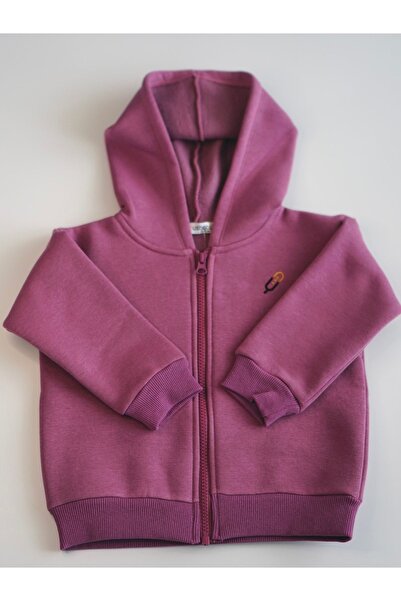 Vennusbaby Hooded Zippered Children's Cardigan