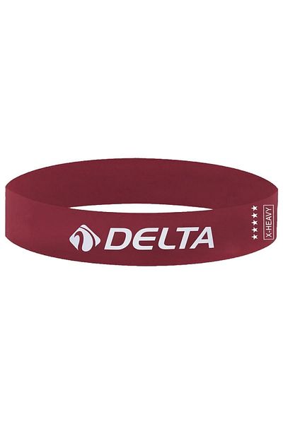 Delta Latex Extra High Tough Aerobic Pilates Resistance Exercise Band Squat Rubber (End Part Closed)