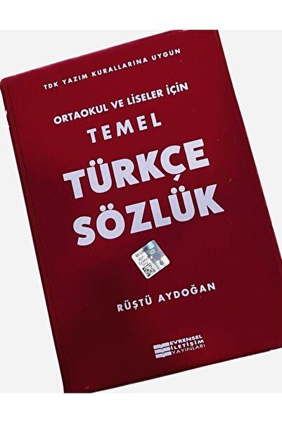 karinabest Evrensel Ortaokul Ve Liseler Için Temel Türkçe Sözlük Rüştü Aydoğa...