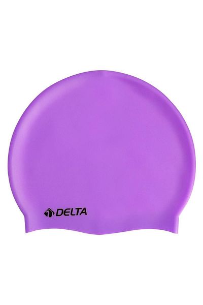 Delta Σκουπάκι κολύμβησης Deluxe σιλικόνης και σκουφάκι θαλάσσης (μονόχρωμο)