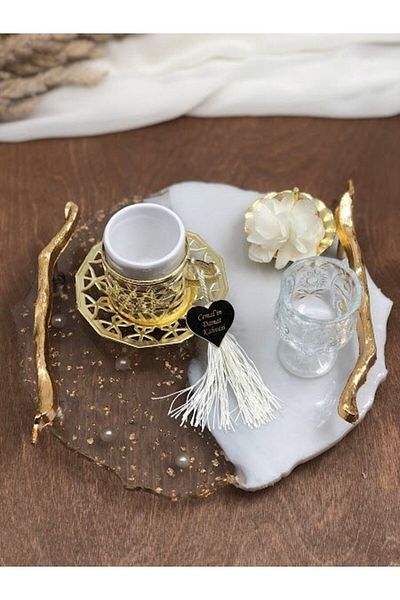 Masalsı Concept Epoxy Groom Coffee Cup Turkish Delight Cup