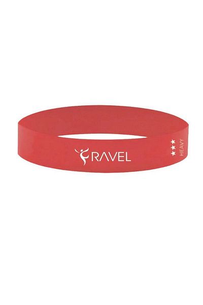 Ravel Latex Full Hard Aerobic Pilates Resistance Exercise Band Squat Working Rubber (End Part Closed)