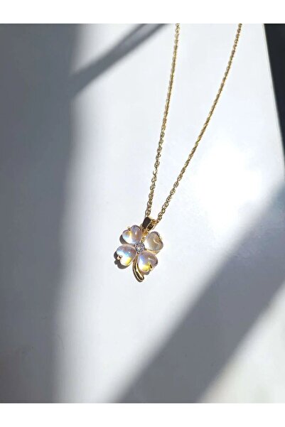 Vola Collection الصلب الذهب البرسيم المرأة الحظ قلادة هدية للحبيب