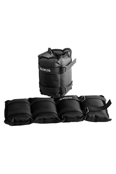 Delta 2 Kg x 2 Pieces Total 4 Kg Hand Foot Wrist Muscle Strengthener Weight Set Sand Weight Bag