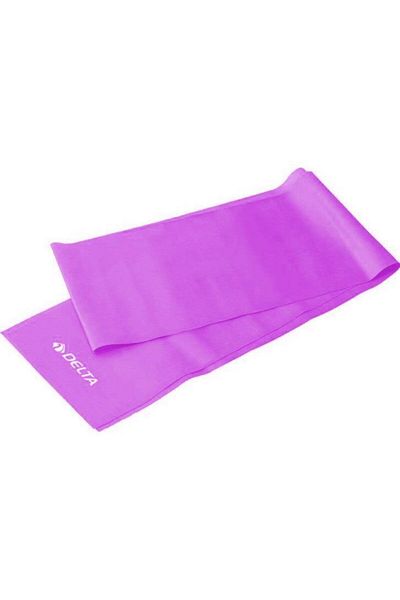 Delta Pilates Band Lightweight Hard 150 x 15 Cm Exercise Resistance Rubber (Open End)