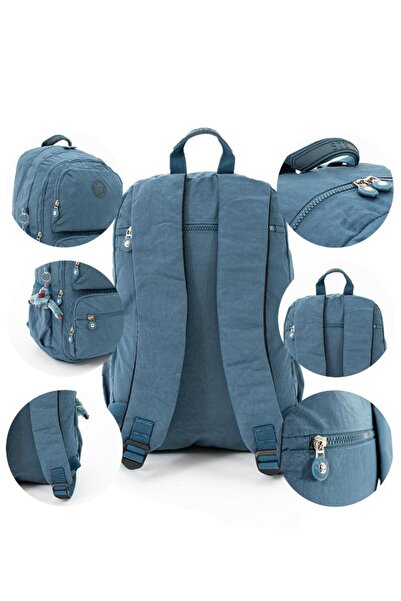 Baginn Travel Cabin Size 43*30 cm - Light Fabric and Multi-Pocket Women's Backpack