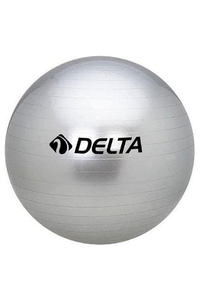 Delta Silver Pilates Ball Suitable for People with a Height of 75 cm and 179 cm - No Pump