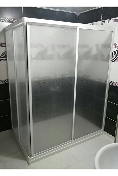 nokta duşakabin 130x70 Teknesiz Mika Duşakabin Nd405
