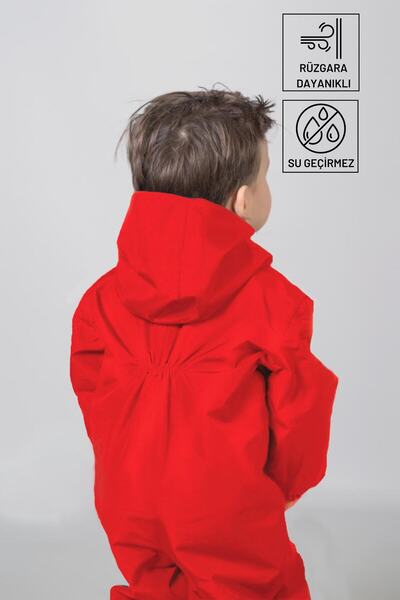 Belkızın Atölyesi Red Waterproof Astronaut Jumpsuit