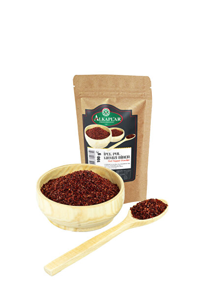 Alkaplar Kahramanmaraş Yöresel İpek Pul Biber - Alkaplar Biber 100 gr