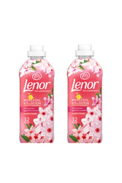lenor Cherry Blossom & Precious Sage Çamaşır Yumuşatıcısı 800 ml 2 x 32 Yıkama