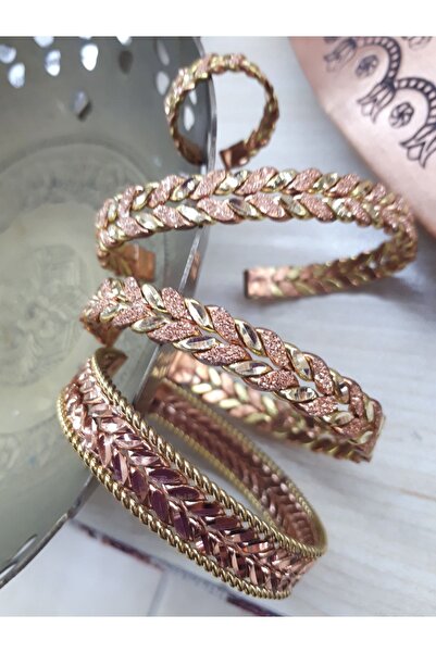 Anatolia سوار محبوك من النحاس بلونين