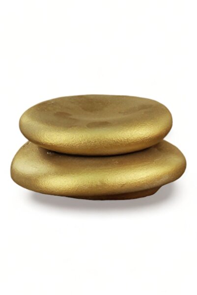 Evene Kapaklı Şekerlik Drajelik Şekerlik Altın Renk Model 8