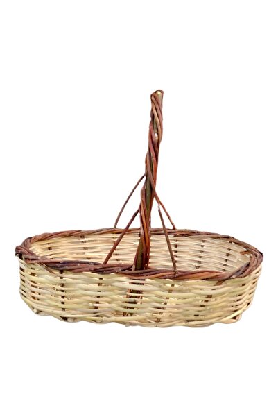 Greenosier Nişan Sepeti Hasır Kamış Sepet Hediye Sepeti Bambu Sepet Yılbaşı S...