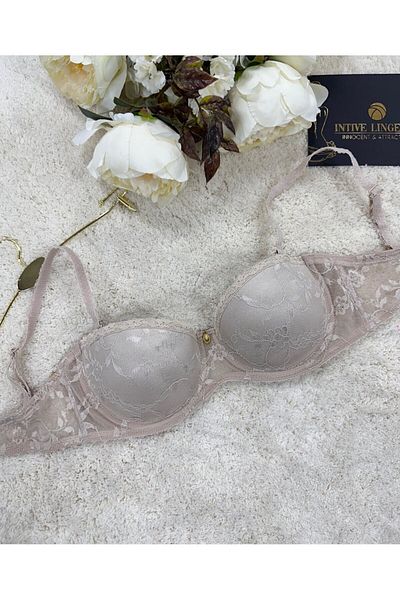 İntive Lingerie Σουτιέν Le Jardin Charlotte Silicone Guipure Lace -7001