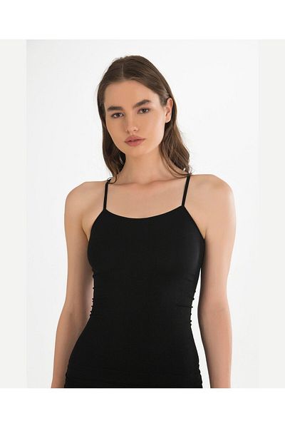 İntive Lingerie NBB U-Neck Seamless Thin Strap Tank Top -2433