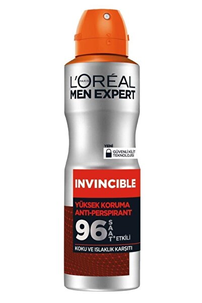 L'Oreal Paris Men Expert Invincible Anti Deodorant 150 ml X 3 Adet