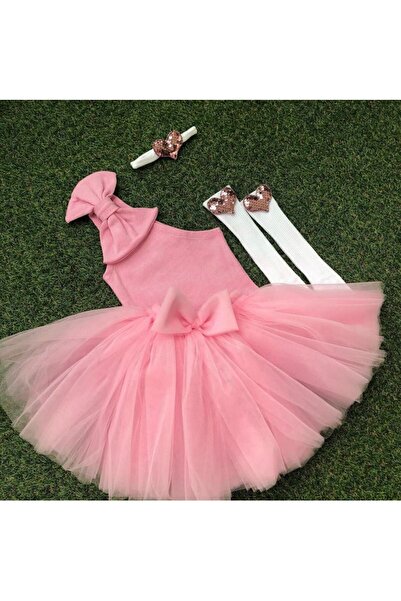 Kokosh kidss Crop Badı Ve Tütü Etek Seti