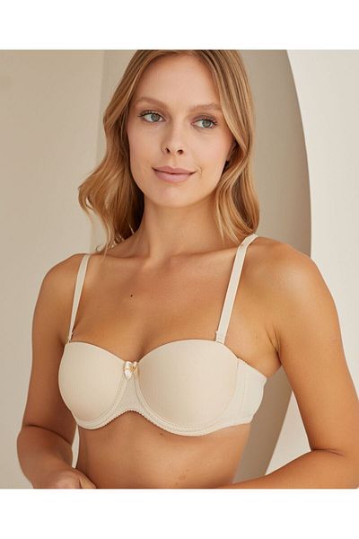 İntive Lingerie Βασικό σουτιέν NBB χωρίς γέμιση χωρίς στράπλες κύπελλο - 3510