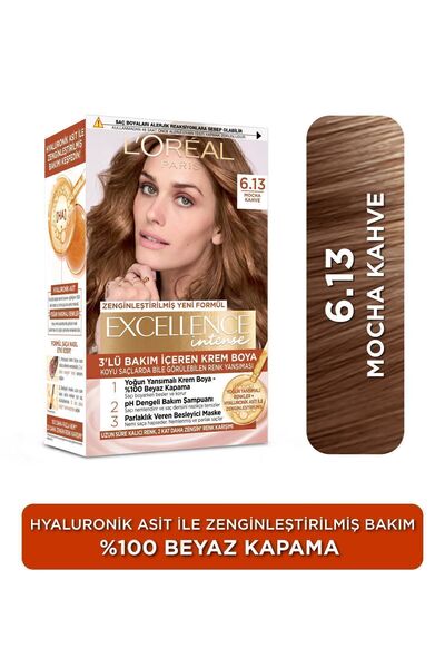 L'Oreal Paris L'oréal Paris Excellence Intense 6.13 Mocha Kahve Saç Boyası