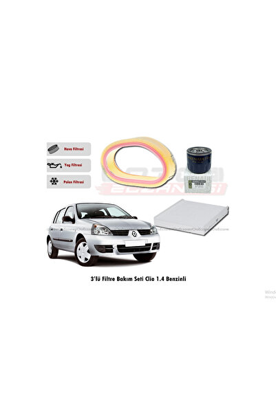 OEM Clio 2 1.4 Filtre Seti