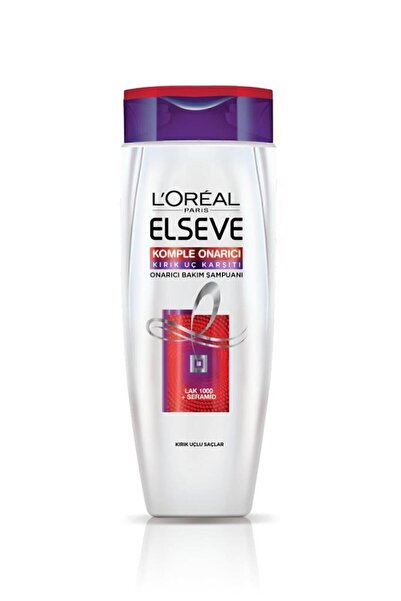 ELSEVE L'oréal Paris Komple Onarıcı Kırık Uç Karşıtı Onarıcı Bakım Şampuanı 3...