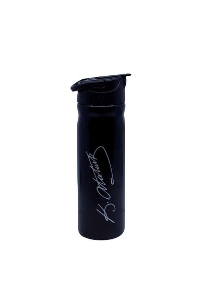 Globox Ataturk Printed Steel Flask 3267-black Signature